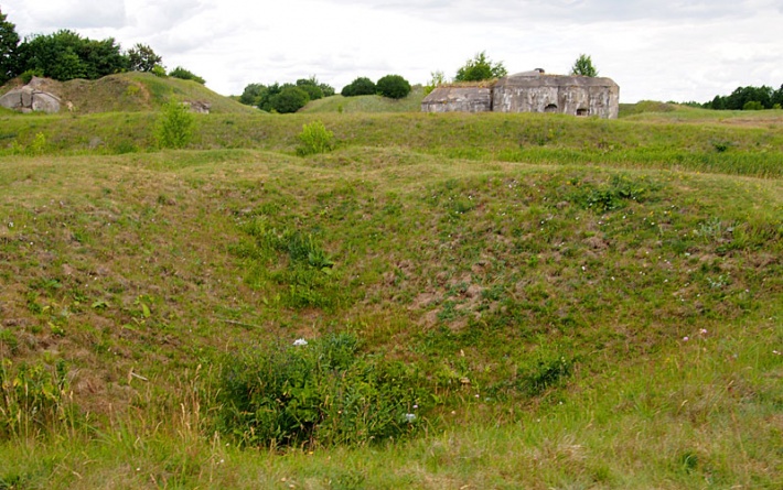 Twierdza Osowiec - ruiny Fortu Zarzecznego