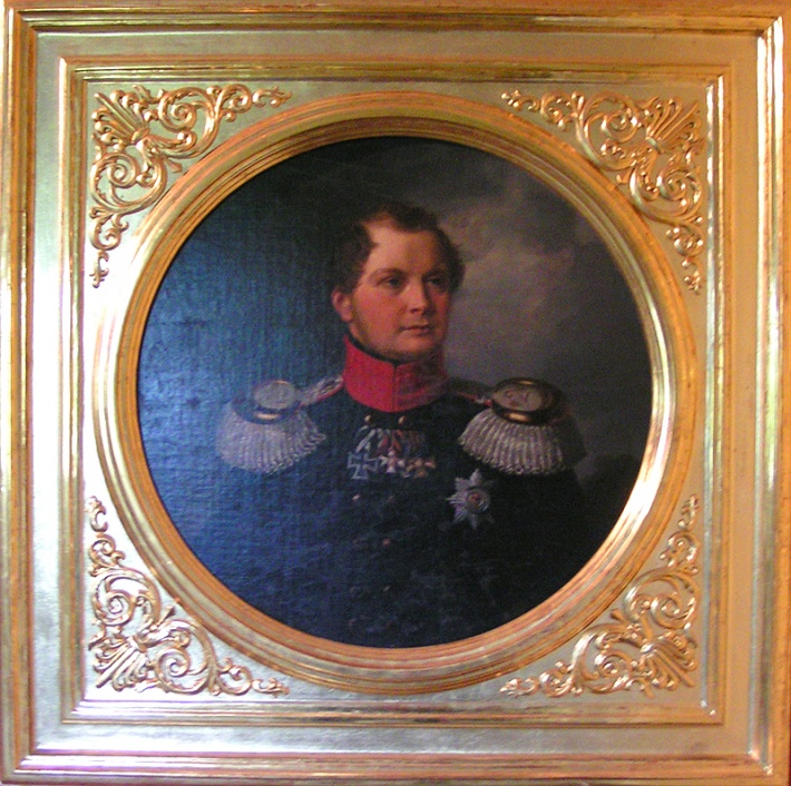 portret Fryderyka Wilhelma IV, króla Prus