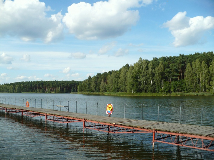 Jezioro Koronowskie-kąpielisko w Samociążku