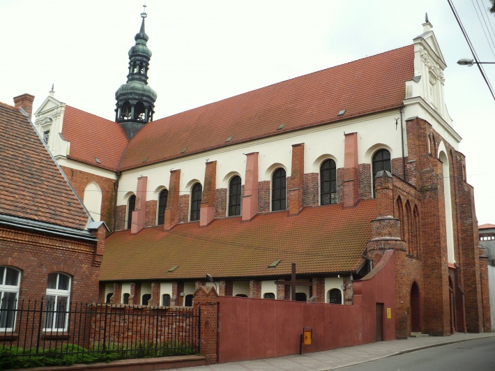 Gotycko-barokowy kościół pocysterski w Koronowie