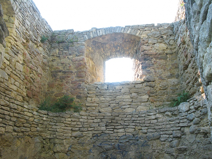 Iłża - ruiny zamku górnego