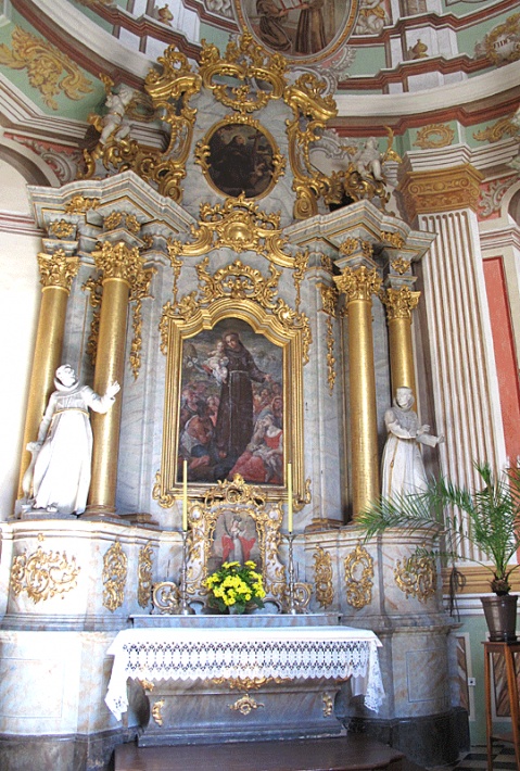 sanktuarium św. Anny - kaplica św. Franciszka