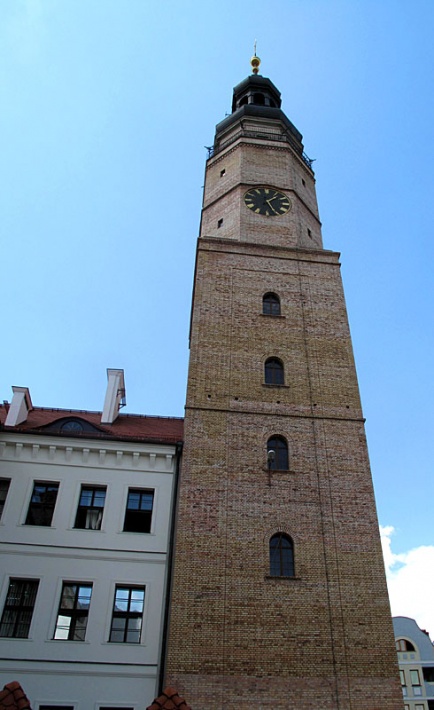 Ratusz w Głogowie - wieża ratuszowa