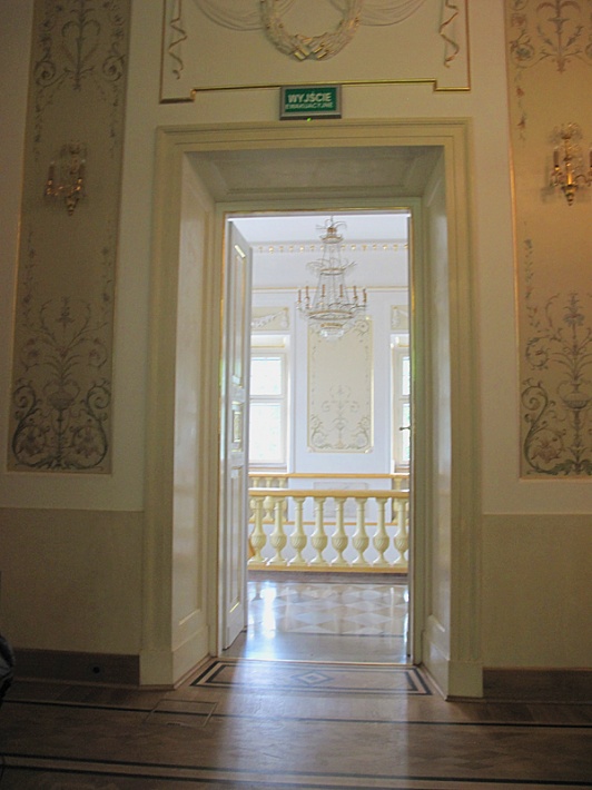 wnętrze pałacu