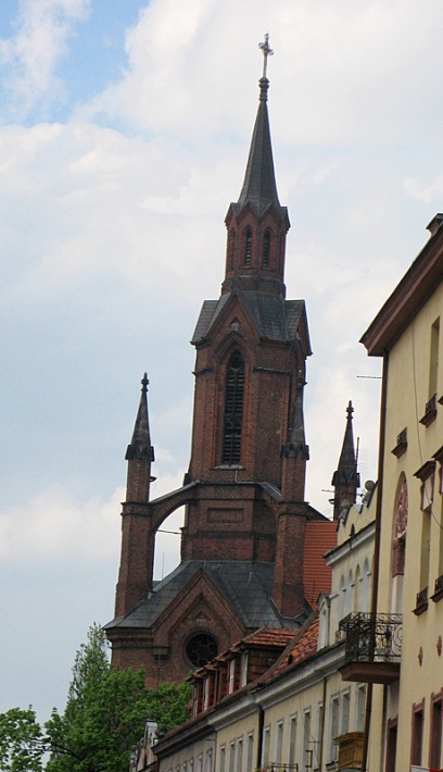 Kalisz, wieża katedry św. Mikołaja