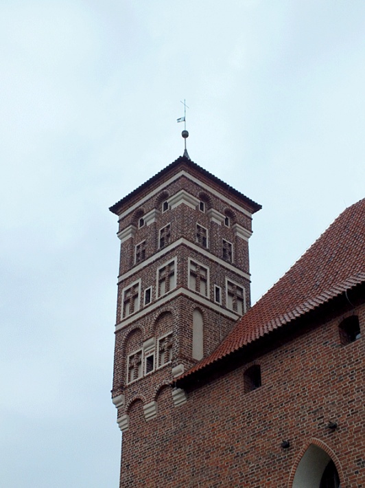 Zamek biskupi w Lidzbarku Warmińskim - wieżyczka narożna