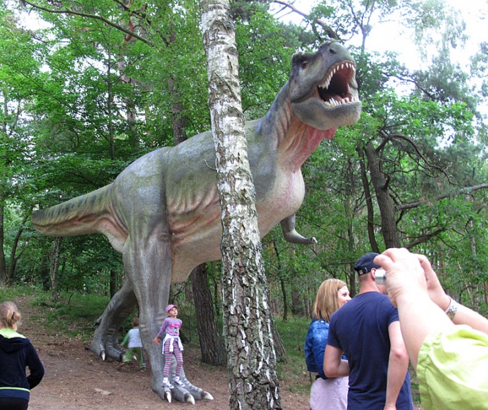 Park Jurajski w Łebie - Tyranozaur
