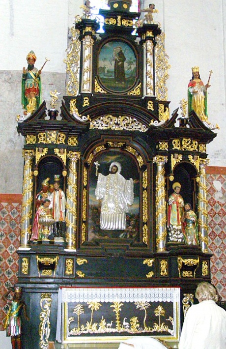 Katedra świętych Janów w Toruniu - ołtarz św. Franciszka Ksawerego