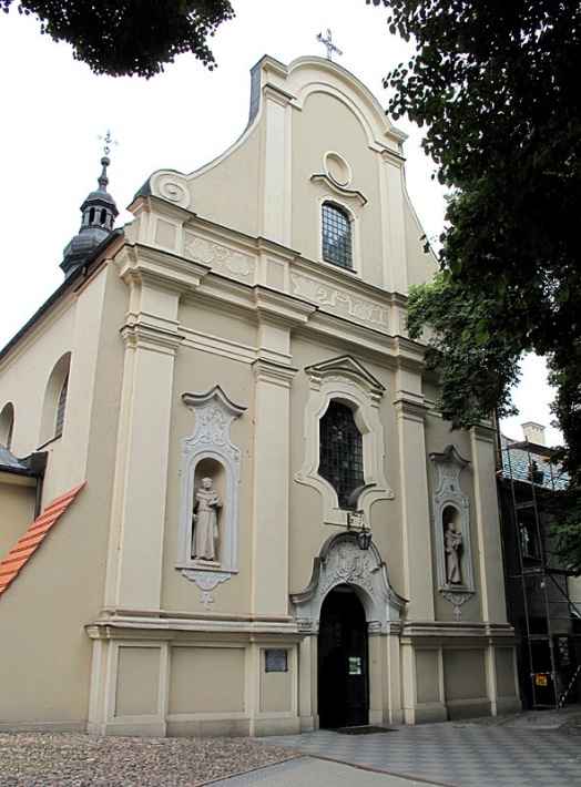 kościół poreformacki w Kaliszu - barokowa fasada