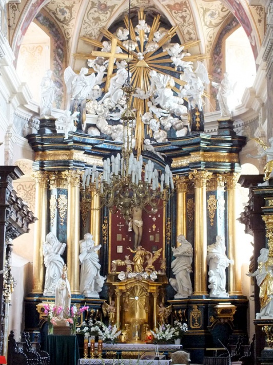 Kościół św. Jana w Pińczowie - ołtarz główny