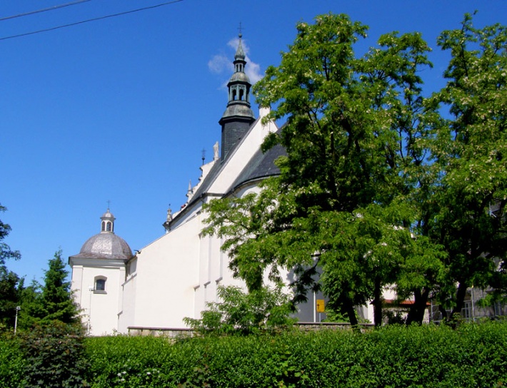 Kościół św. Jana w Pińczowie od wschodu