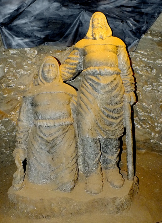 Kopalnia soli w Bochni- figury solne