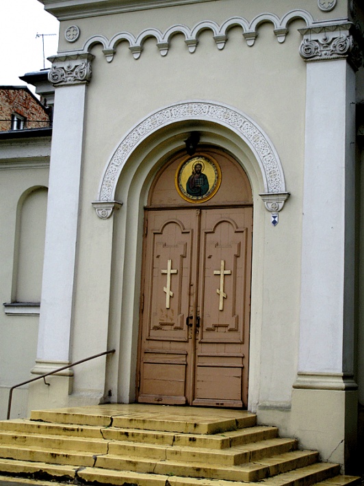 Kalisz - cerkiew Św. Apostołów Piotra i Pawła portal