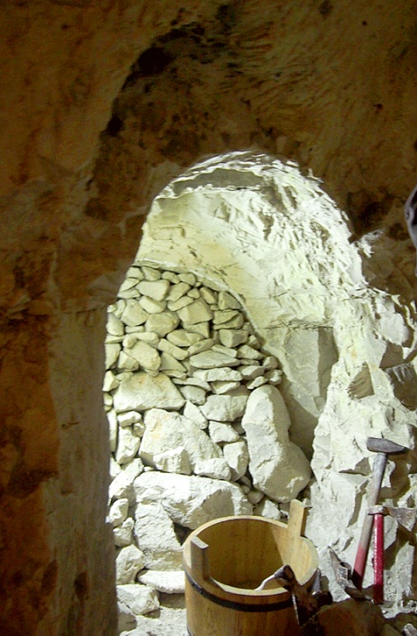 Chełmskie Podziemia Kredowe - narzędzia średniowiecznych górników kredowych