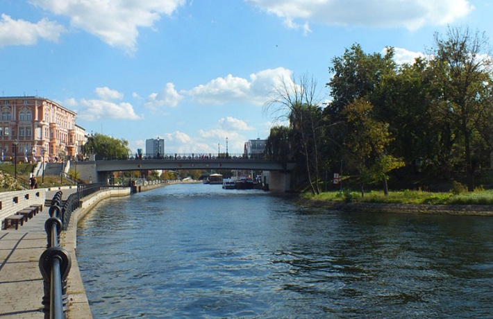 rzeka Brda w Bydgoszczy