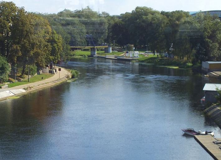 Rzeka Brda w Bydgoszczy