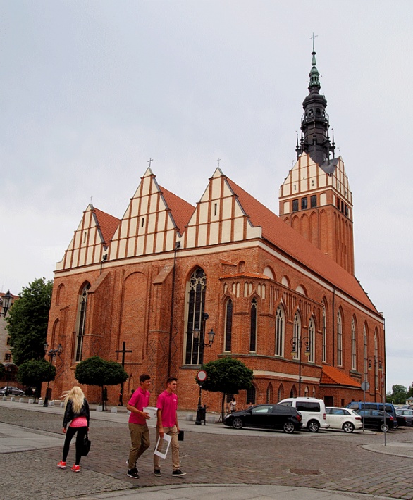 Katedra św. Mikołaja w Elblągu widok od północnego wschodu