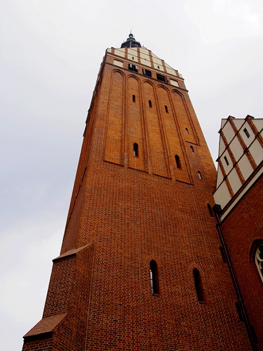 Katedra św. Mikołaja w Elblągu - wieża kościelna