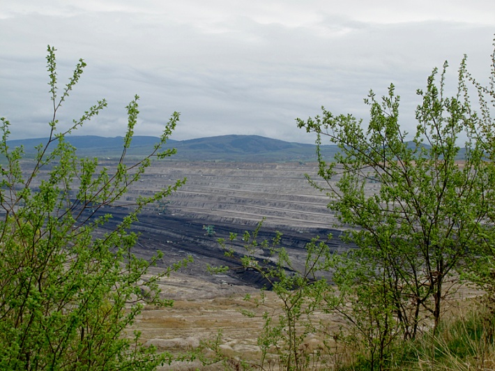 wyrobisko kopalni Turów