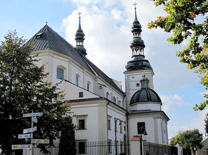 katedra w Łowiczu od północnego wschodu