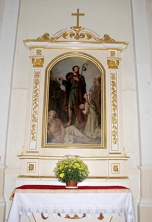 kościół NMP w Kampinosie - ołtarz boczny św. Antoniego Pustelnika