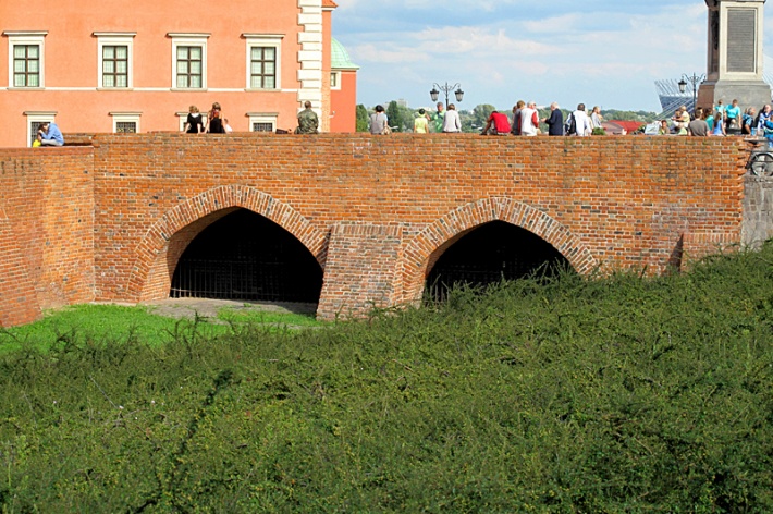 Warszawa - most gotycki Bramy Krakowskiej